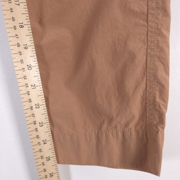 EVERLANE High Rise Straight Leg Casual Pants Pleated Belt Loops Cotton Size 4 - Picture 9 of 11